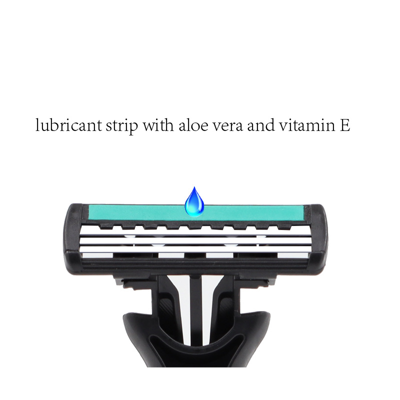 3 blade disposable shaving razor triple blade razor hair razor