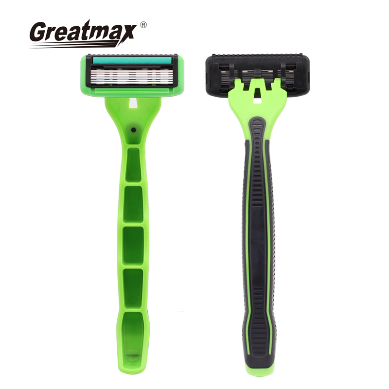 6+1 Trimmer Blade razor set men advanced Custom high quality Seven Blade Face Razors mens Razor 
