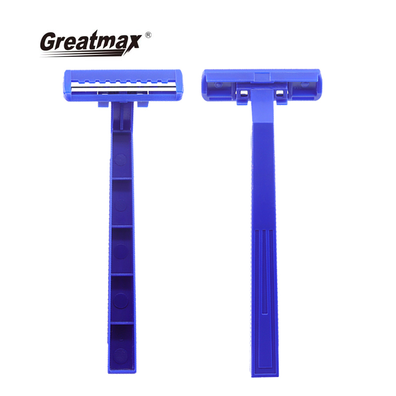Back shaver mens razor blades shaving blade razor twin blade fixed head Disposable Razors