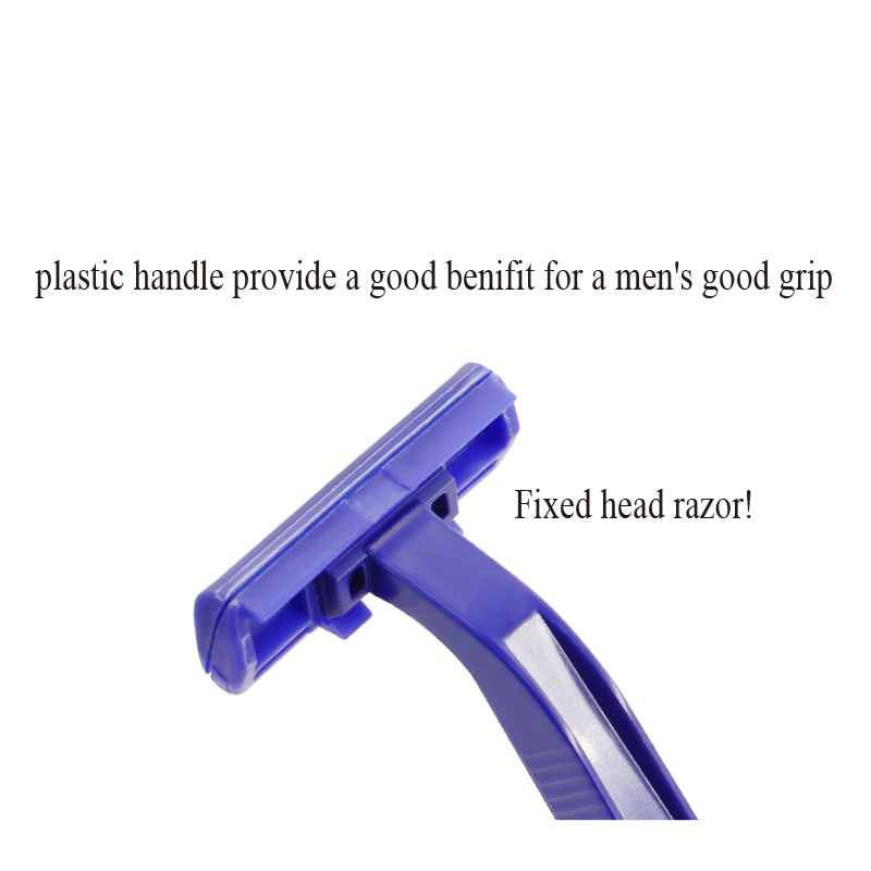 Back shaver mens razor blades shaving blade razor twin blade fixed head Disposable shaver