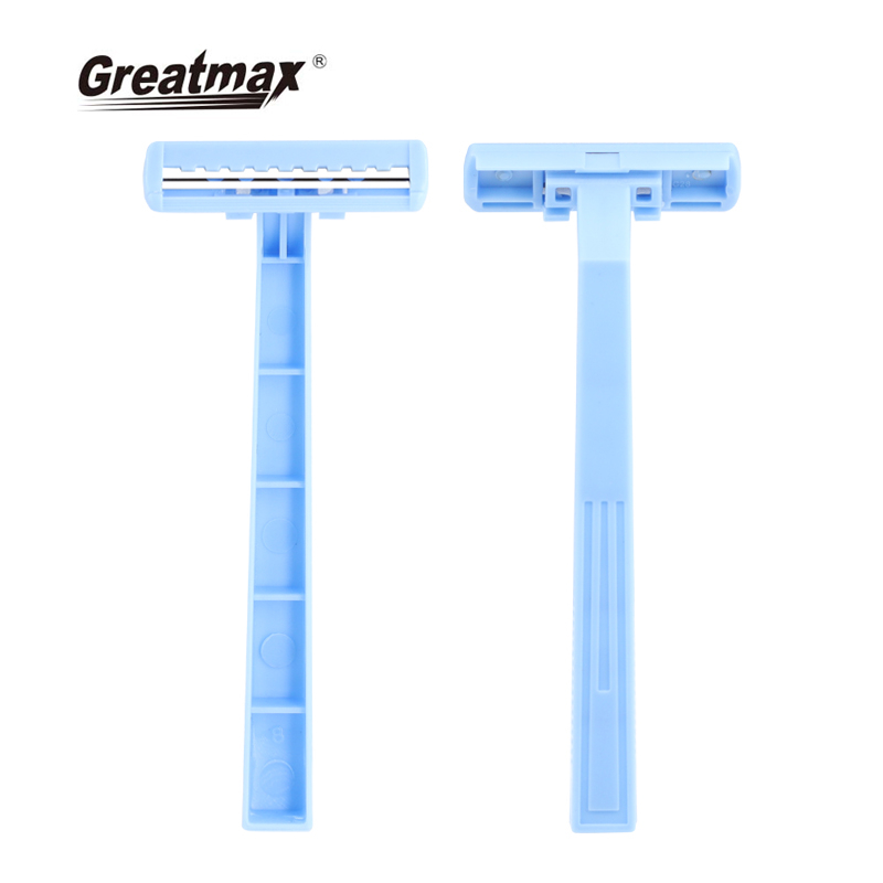 Cheap Widely Use Twin Blade Disposable Razor More Than 5 Times Sweden Stainless Steel