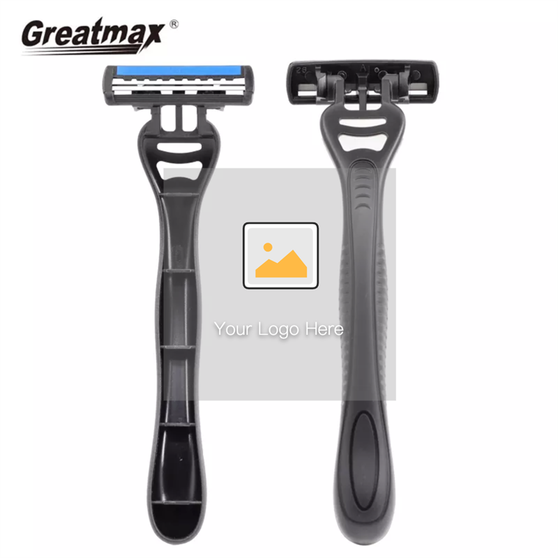 Maquinillas De Afeitar 2 Greatmax Custom Color Disposable Men Safety Twin Blade Degradable Razor