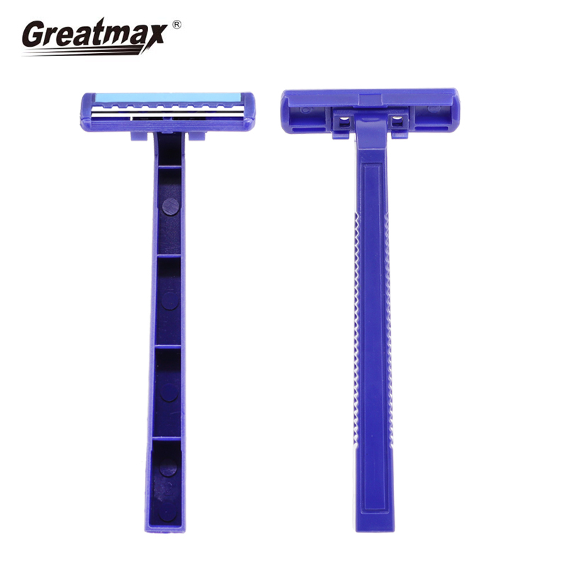 Twin Blade Razor Cheap Greatmax Custom Color Disposable Men Safety Twin Blade Razor