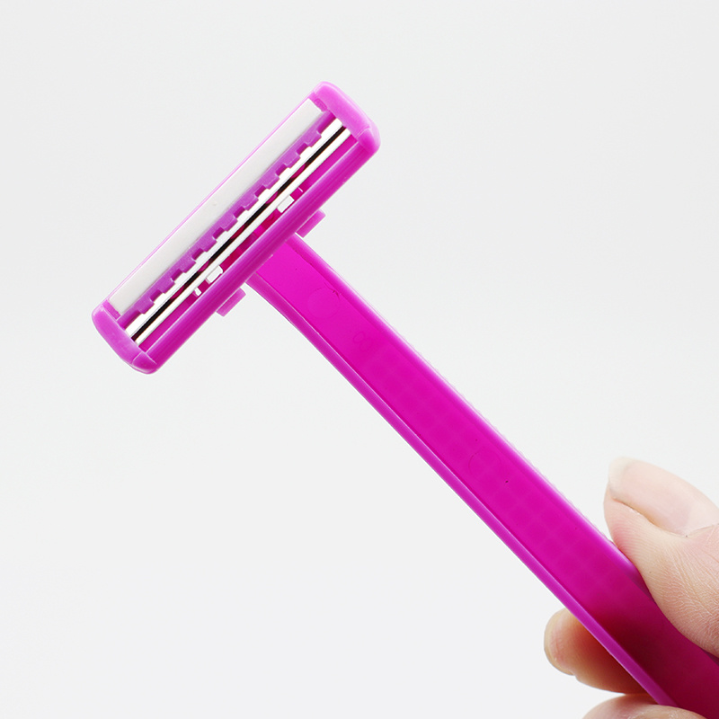 Wholesale hotel disposable razor for women Disposable razor with plastic handle Cheap lady razors