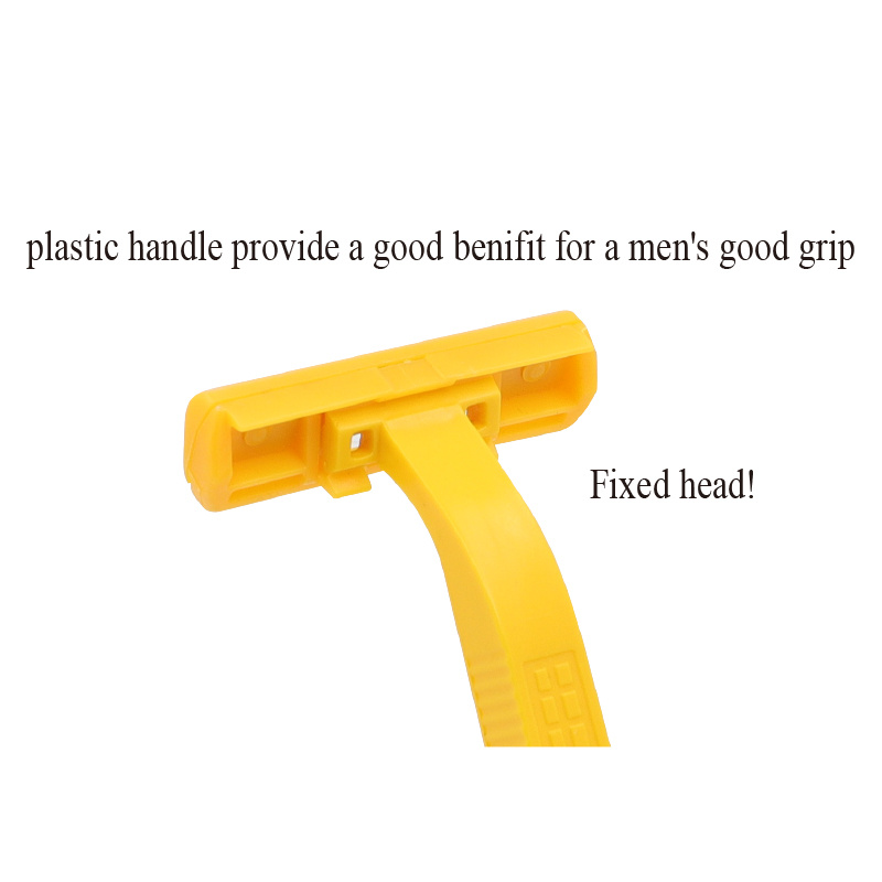 Wholesale hotel disposable razor shaving razor for men Disposable razor with plastic handle