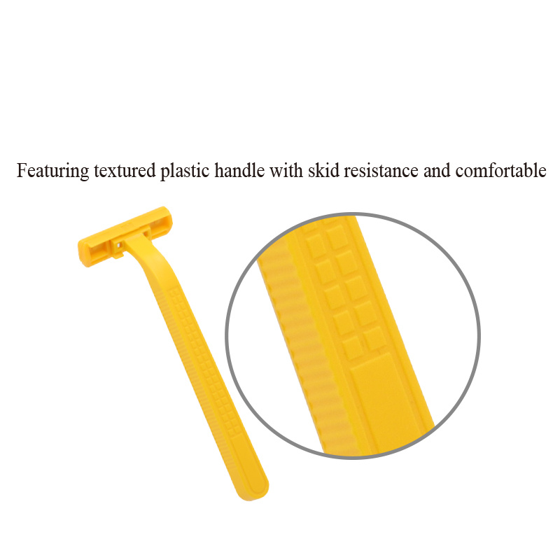 Wholesale hotel disposable razor shaving razor for men Disposable razor with plastic handle
