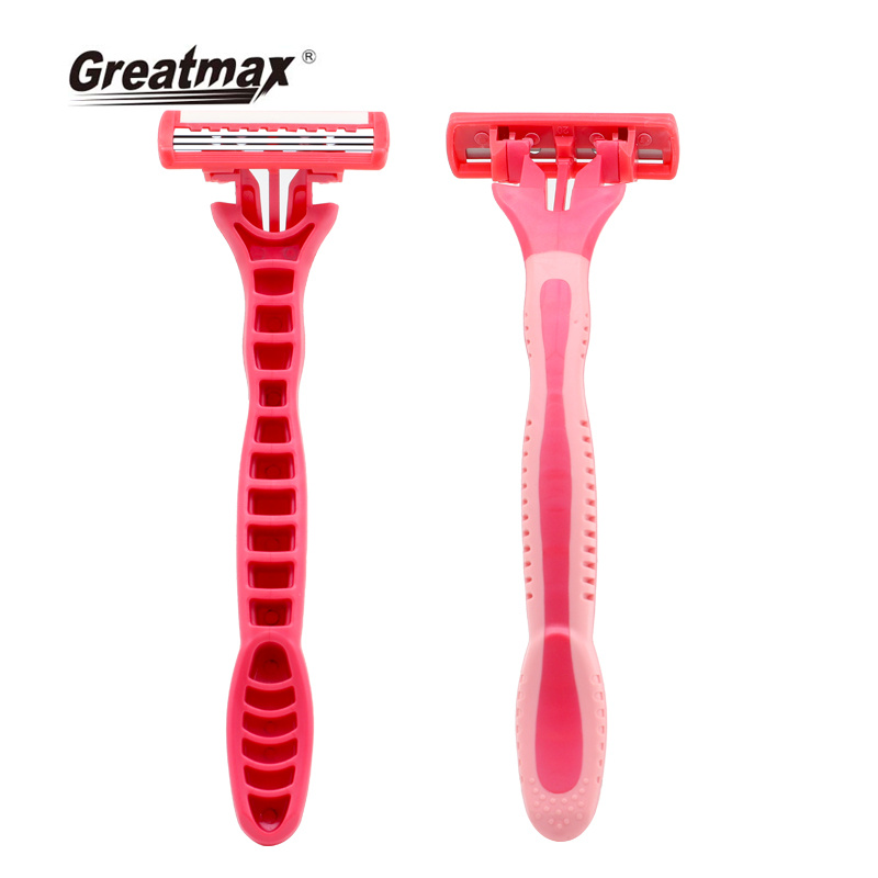 3 blade disposable shaving razor triple blade razor hair razor